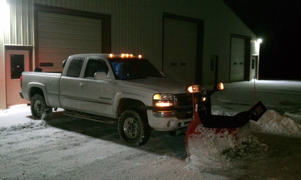 94 Ford bronco snow plow #8