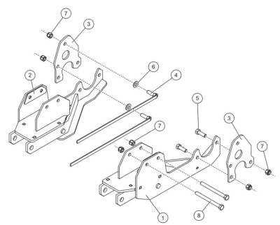 Western -  31700 Western Ultramount Kit Chevy & GMC 2500/3500 2020+