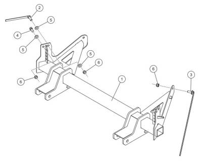 Western - Western Ultramount Kit 33950 2019-2020 Dodge 1500