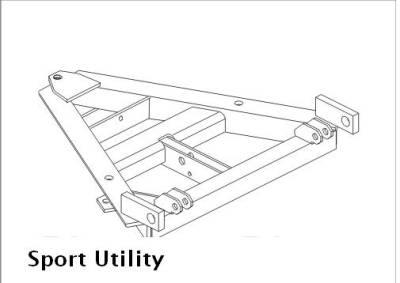 Western - Western Unimount Sport Utility A Frame 61896