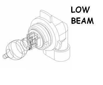 Boss - Boss Low Beam Headlight Bulb MSC11106