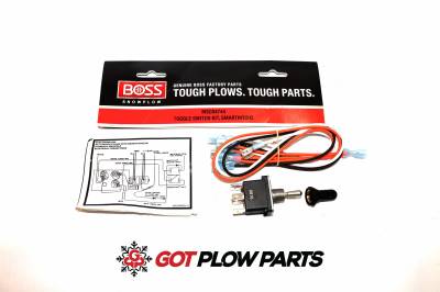 Boss Plow Parts - Plow Side Electrical - Boss - SmartHitch2 Toggle Switch Kit MSC04744