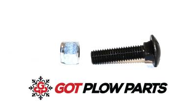 Western Pro-Plow - Plow Components - Western - Cutting Edge Bolt & Nut Kit 1/2"