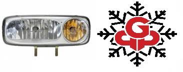 Pro Plus - Plow Lights - Western - Western Driver Side Headlamp 28801-1