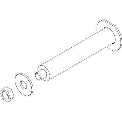 Boss RT3 Horizontal Hinge Threaded Pin Kit MSC09649