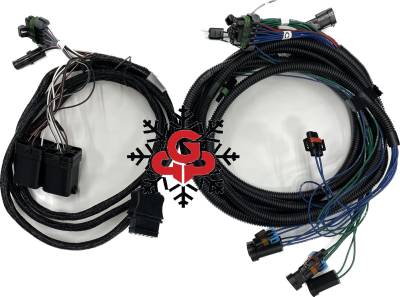 Western Headlight Adapter & Vehicle Specific Wiring - Chevy/GMC Wiring - Western - Western 3 Port Light Harness Kit HB3/H11 29400-7