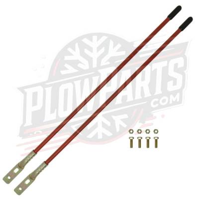 BOSS MSC01870 Red Cable Plow Guides 