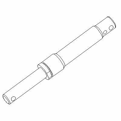 Boss Plow Parts - Hydraulic Components - Boss - Boss Angle Cylinder 2006-Present